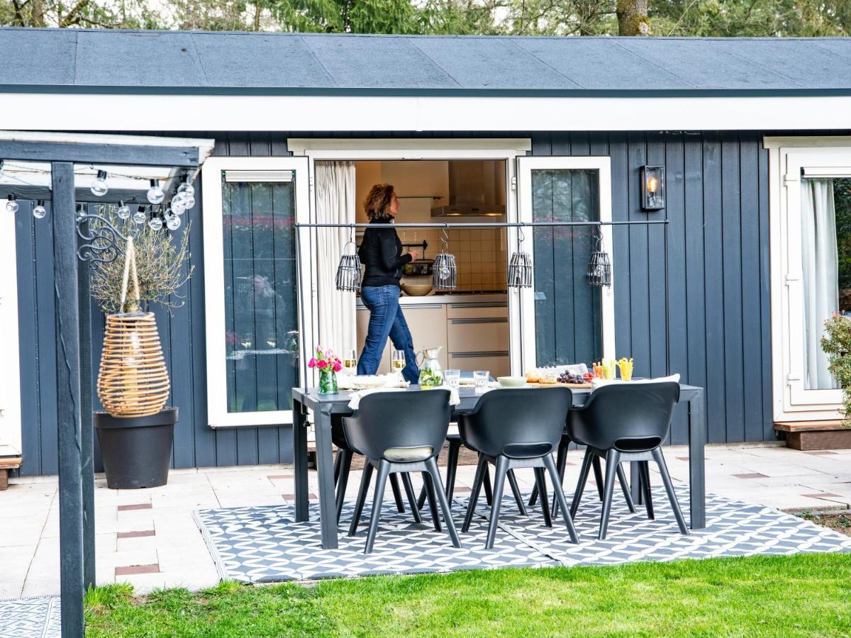 Stayatsas Tiny House Julia In De Bossen Op De Veluwe! Epe Eksteriør bilde