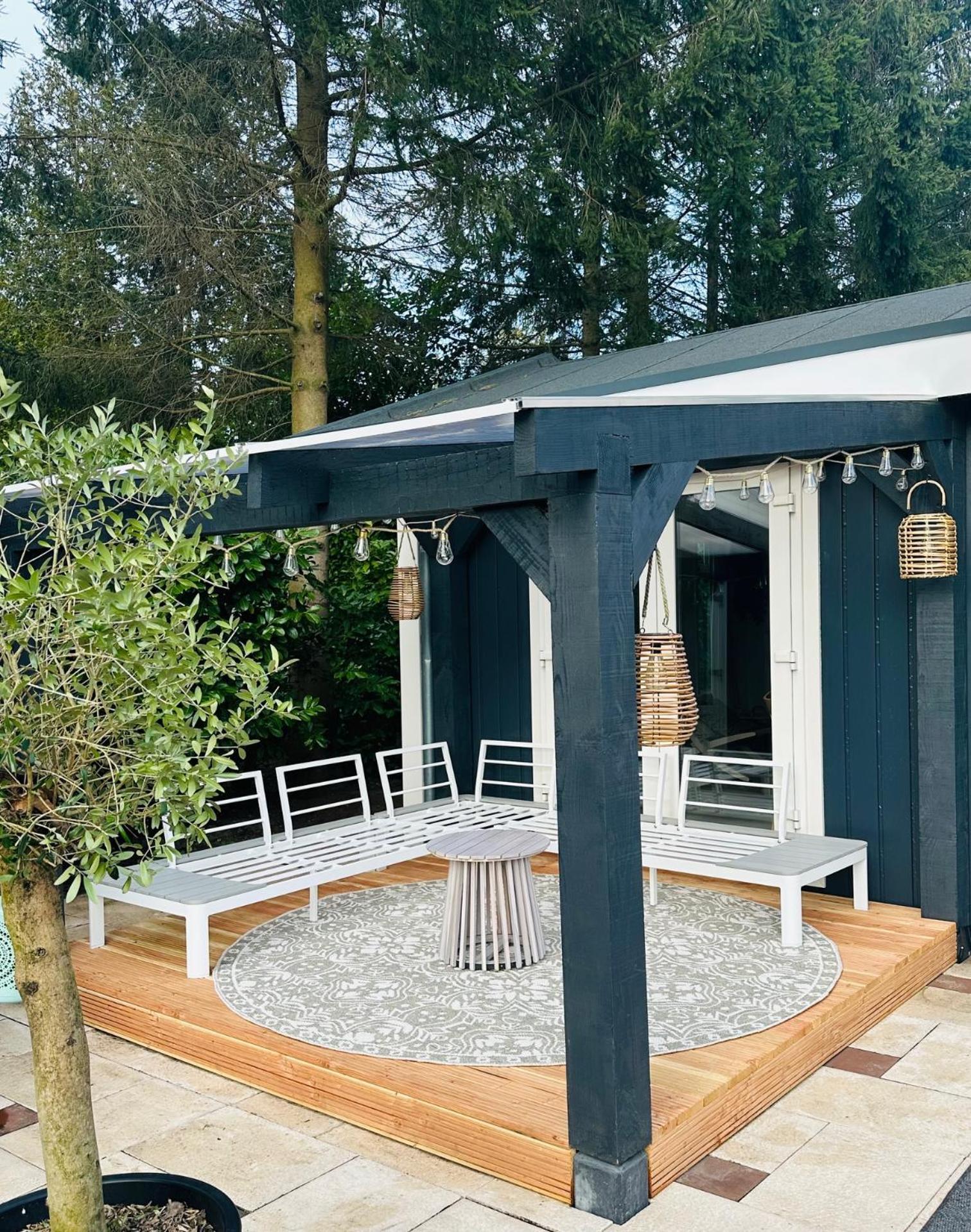 Stayatsas Tiny House Julia In De Bossen Op De Veluwe! Epe Eksteriør bilde