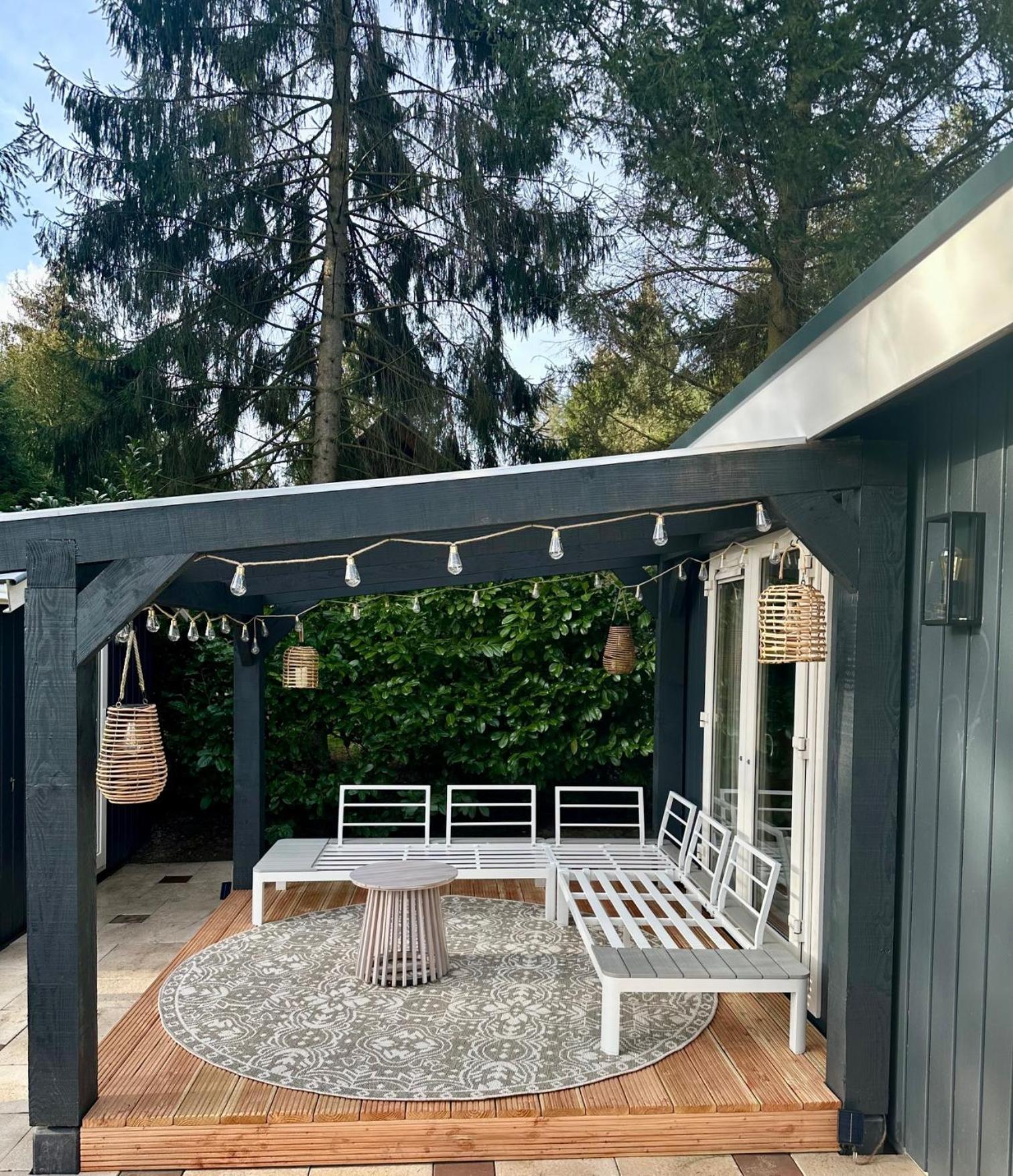 Stayatsas Tiny House Julia In De Bossen Op De Veluwe! Epe Eksteriør bilde